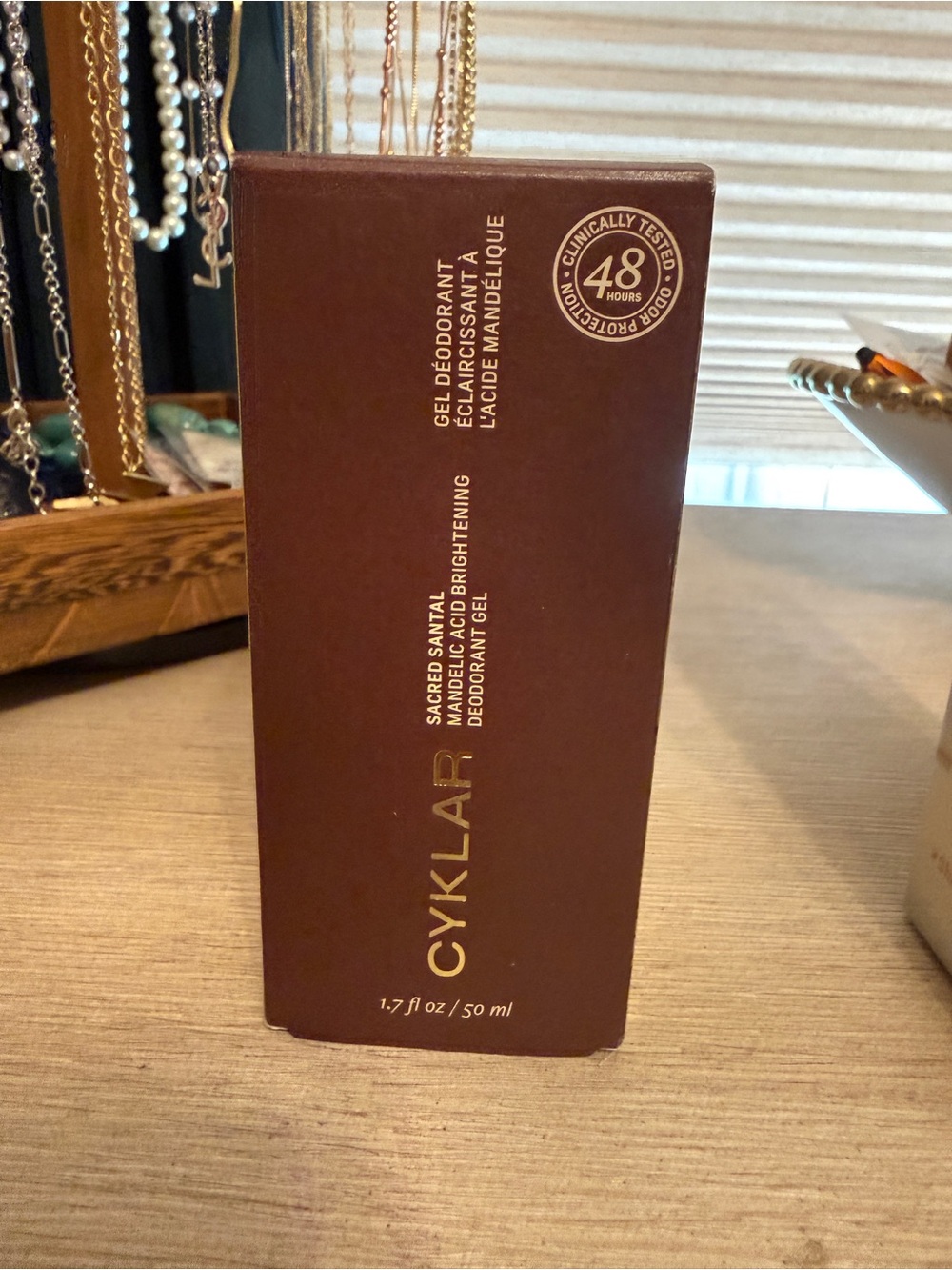 CYKLAR Sacred Santal Deodorant Gel - NEW